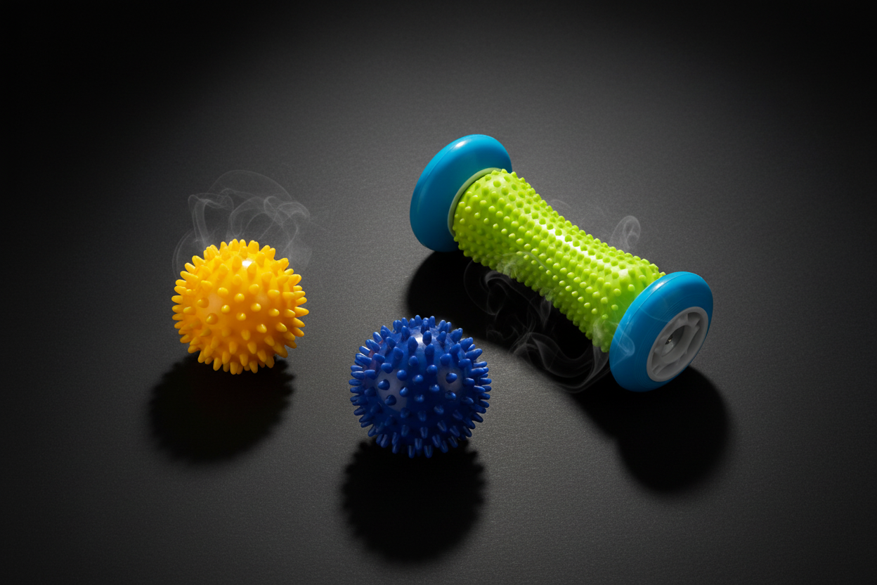 RelaxFeet Colorful Massage Set - Dark Mood