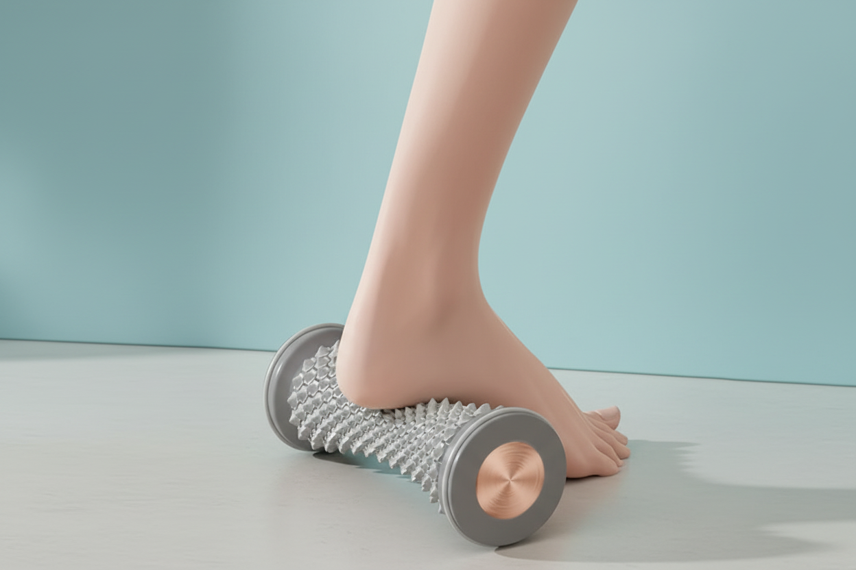 RelaxFeet Hero Image - Blue Background