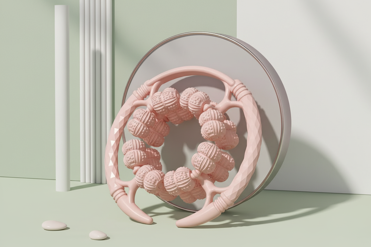 RelaxFeet Pink Roller Hero - New Background